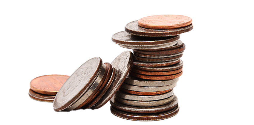 stack of coins